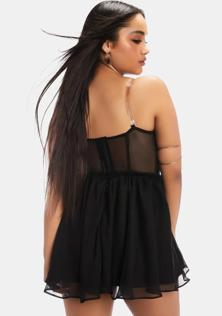 Plus Debonair Corset Dress sold by Dolls Kill product image thumbnail 4