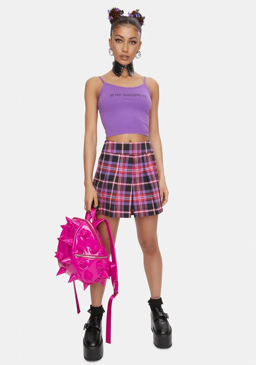 Stop It Crop Tank Top sold by Dolls Kill product image thumbnail 3