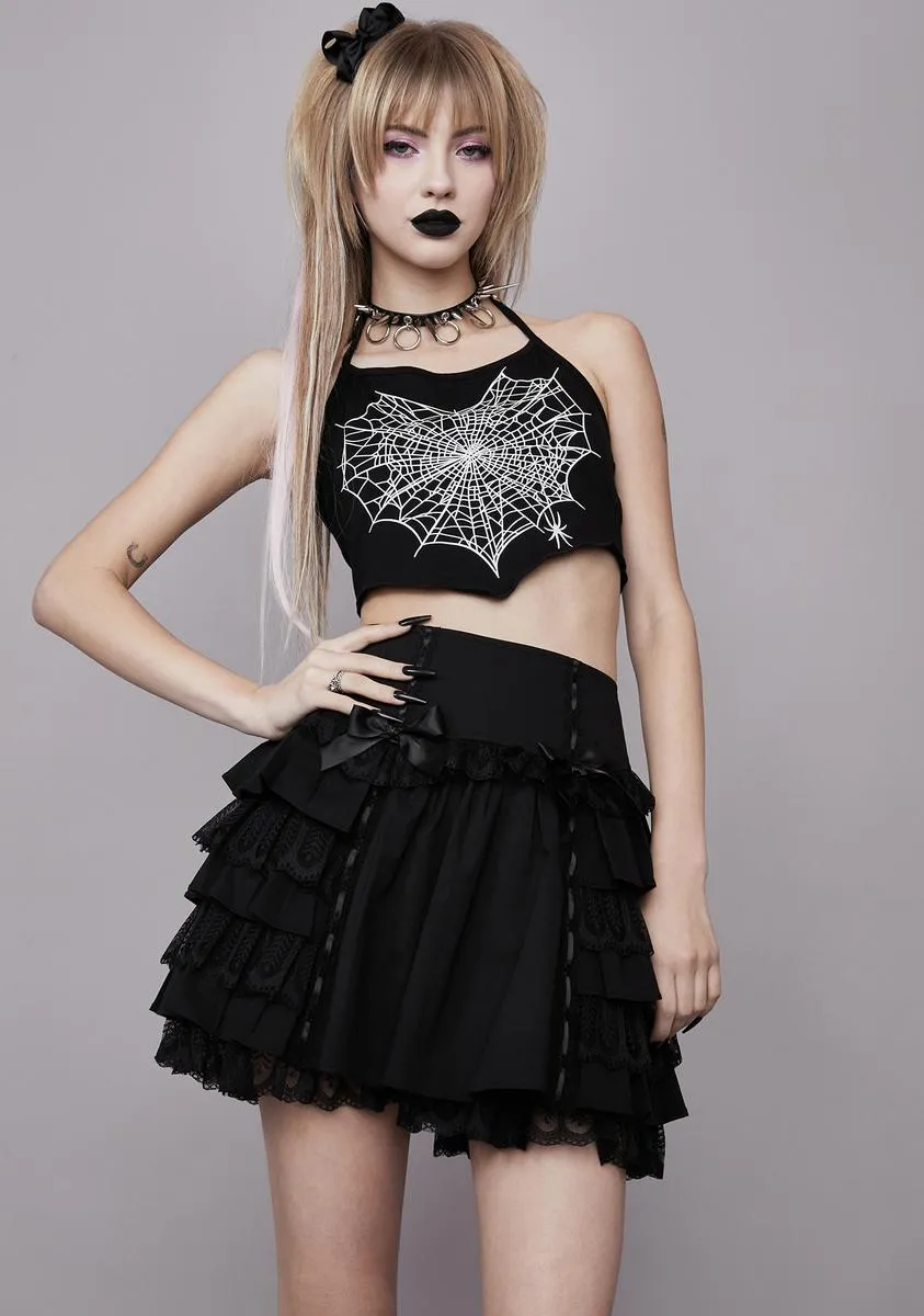 Tangled Heart Halter Top sold by Dolls Kill product image thumbnail 3