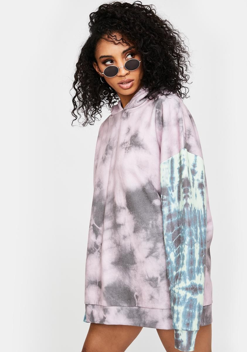 UFO Multi Tie Dye Hoodie sold by Dolls Kill product image thumbnail 4