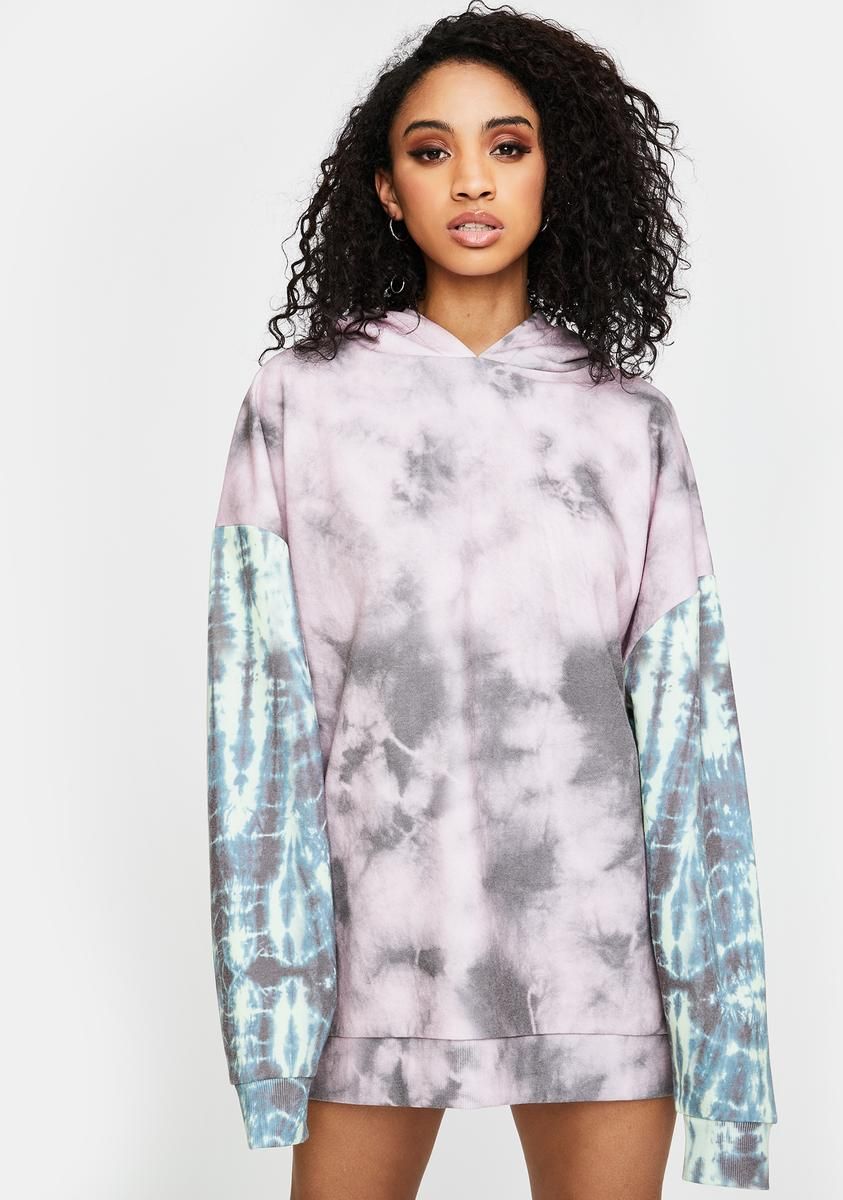 UFO Multi Tie Dye Hoodie sold by Dolls Kill product image thumbnail 2