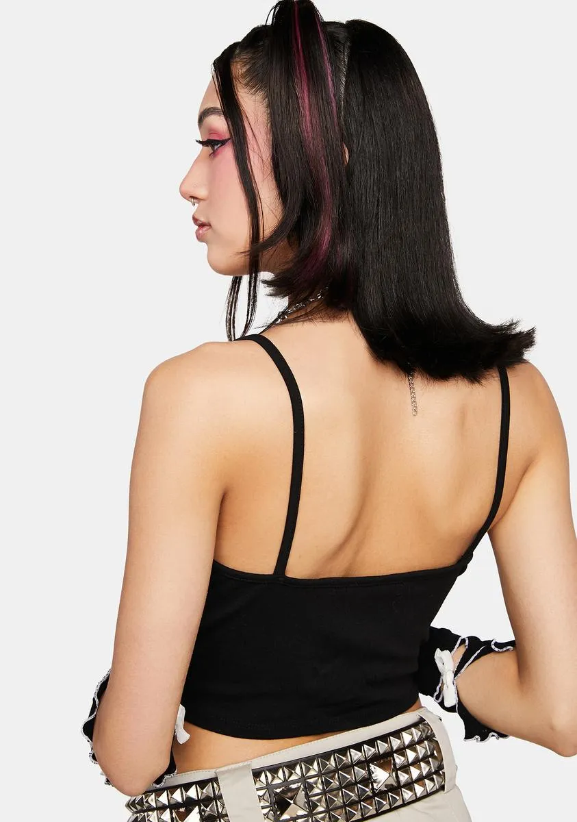 Never Stopping Crop Tank Top sold by Dolls Kill product image thumbnail 4