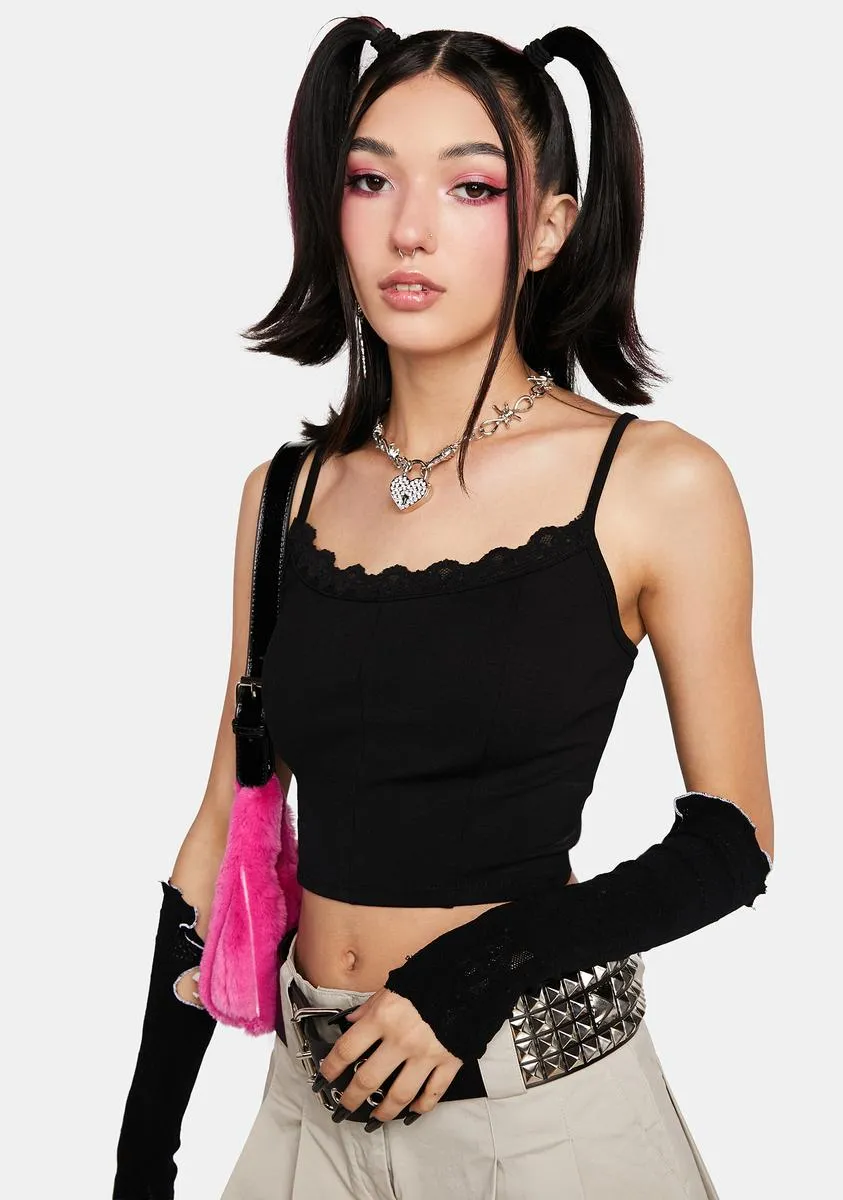 Never Stopping Crop Tank Top sold by Dolls Kill product image thumbnail 2