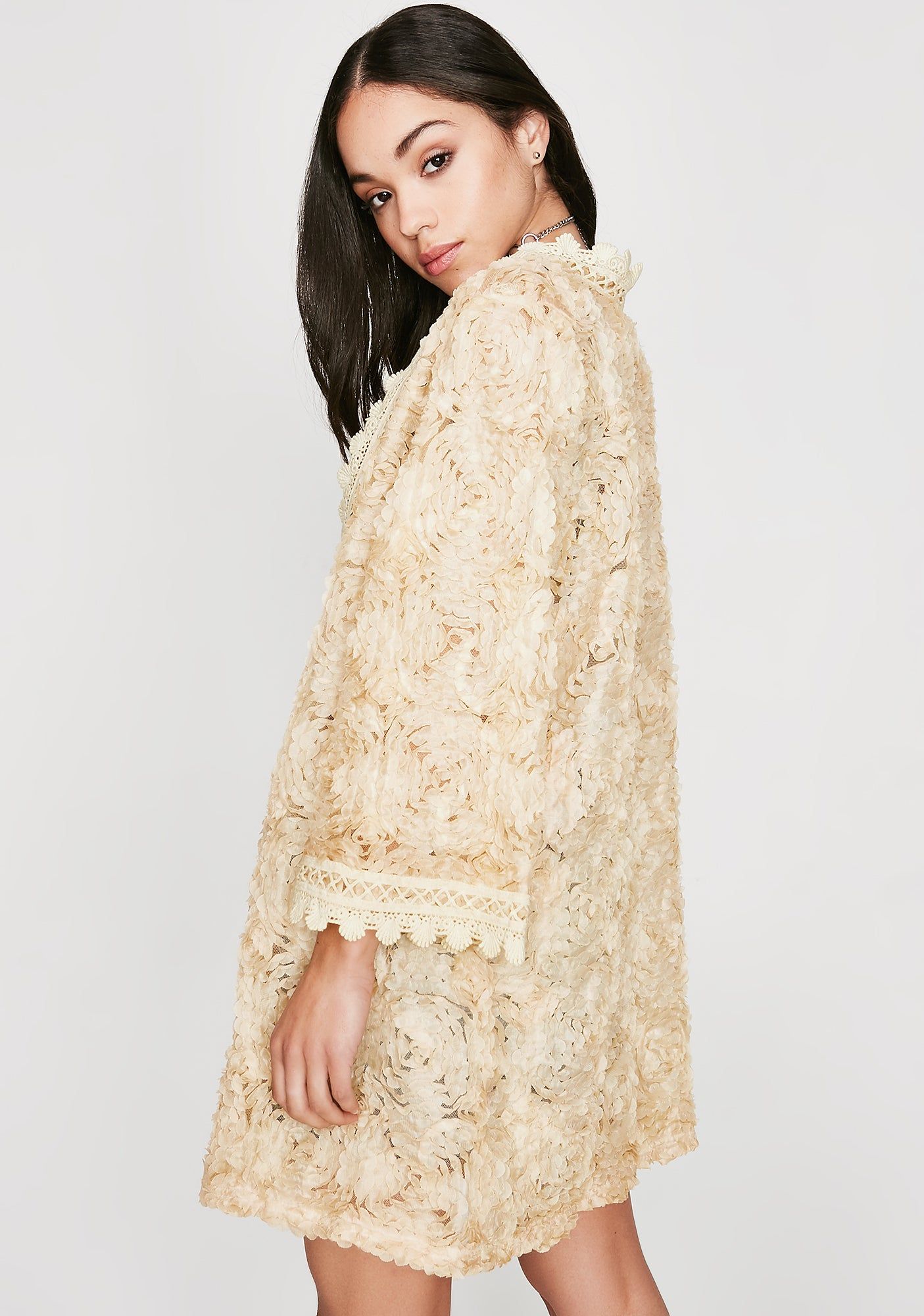 Pushin' Petals Kimono sold by Dolls Kill product image thumbnail 4