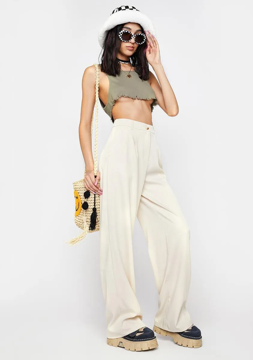 Wide Leg Tailored Pants sold by Dolls Kill product image thumbnail 3