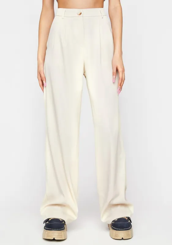 Wide Leg Tailored Pants sold by Dolls Kill