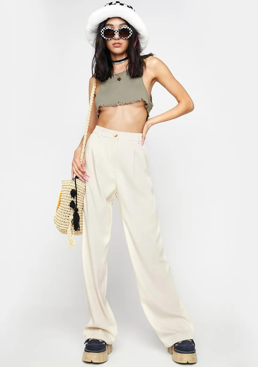 Wide Leg Tailored Pants sold by Dolls Kill product image thumbnail 2