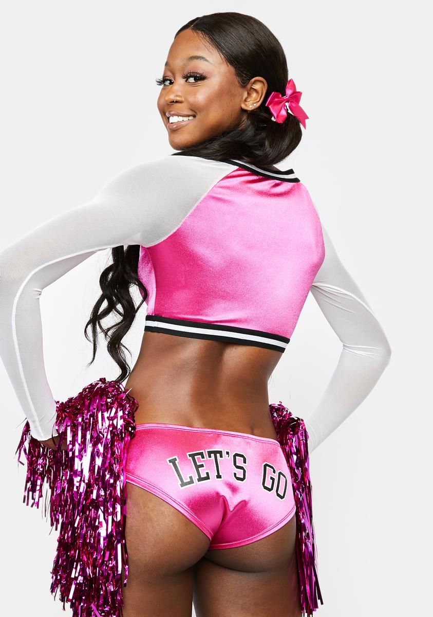 What The Fun Cheerleader Costume sold by Dolls Kill product image thumbnail 4