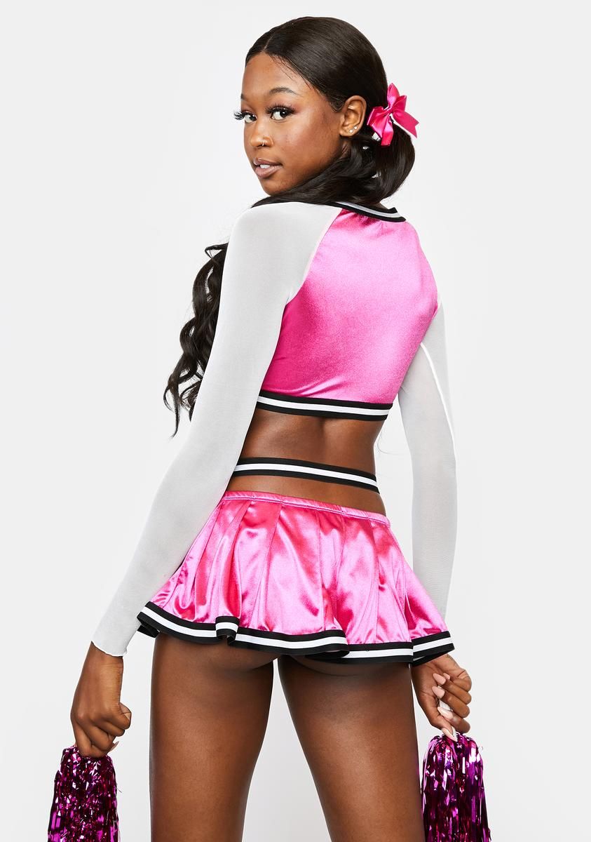 What The Fun Cheerleader Costume sold by Dolls Kill product image thumbnail 5