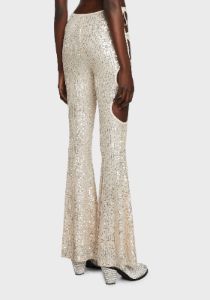 Showgirl Sequin Flares sold by Dolls Kill