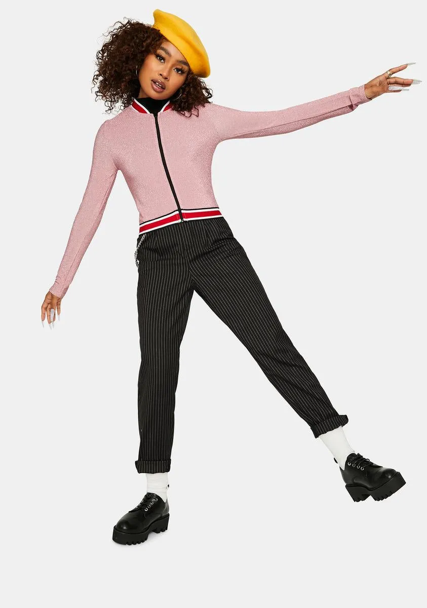 Wild Heart Sparkle Bomber Jacket sold by Dolls Kill product image thumbnail 3