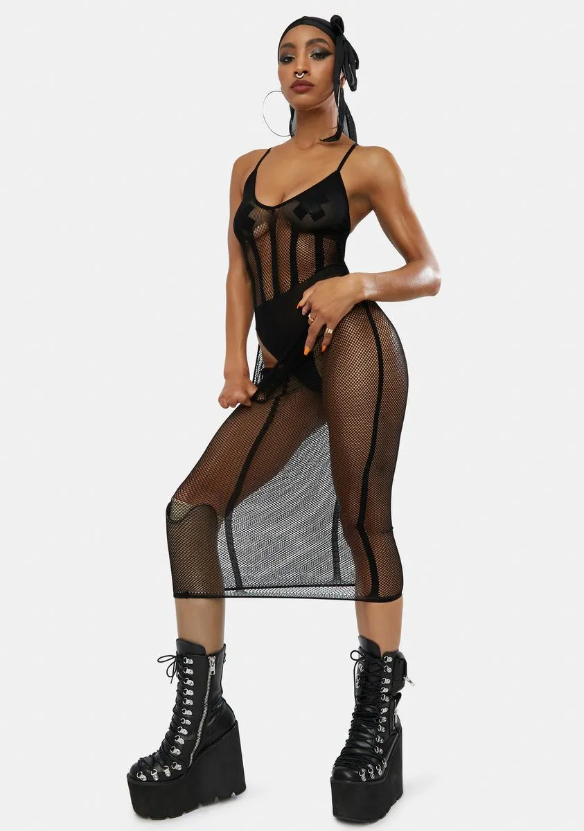 Make Ur Move Fishnet Set sold by Dolls Kill product image thumbnail 2