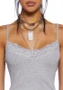 Drama Club Lace Cami Tank sold by Dolls Kill