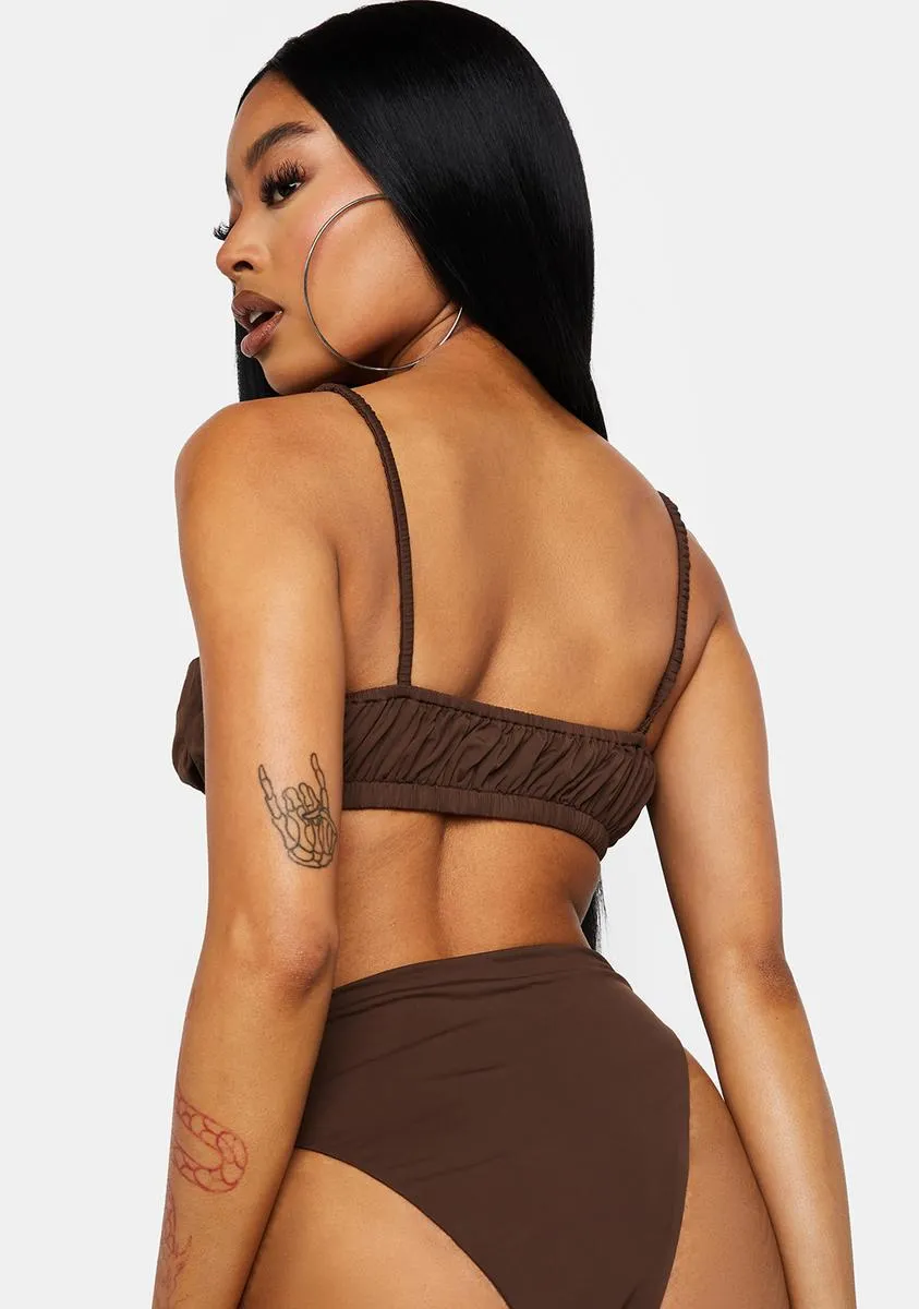 Chocolate Carter Bikini Bottoms sold by Dolls Kill product image thumbnail 4