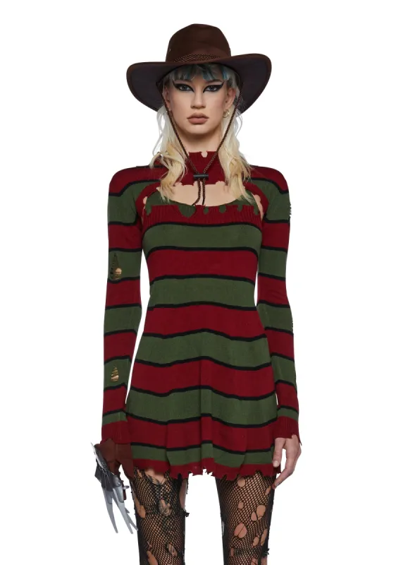 Nightmare Stalker Costume Set sold by Dolls Kill