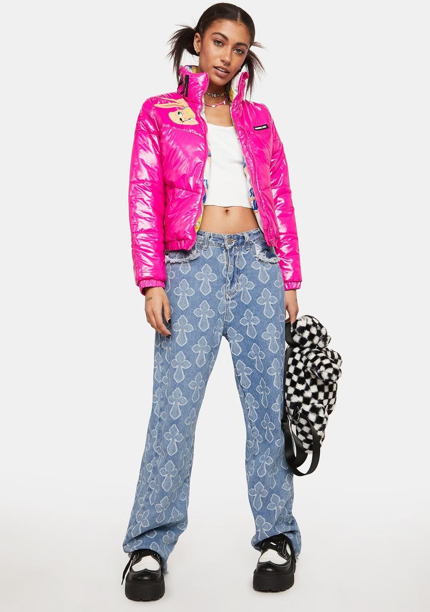 X Space Jam High Shine Puffer sold by Dolls Kill product image thumbnail 3