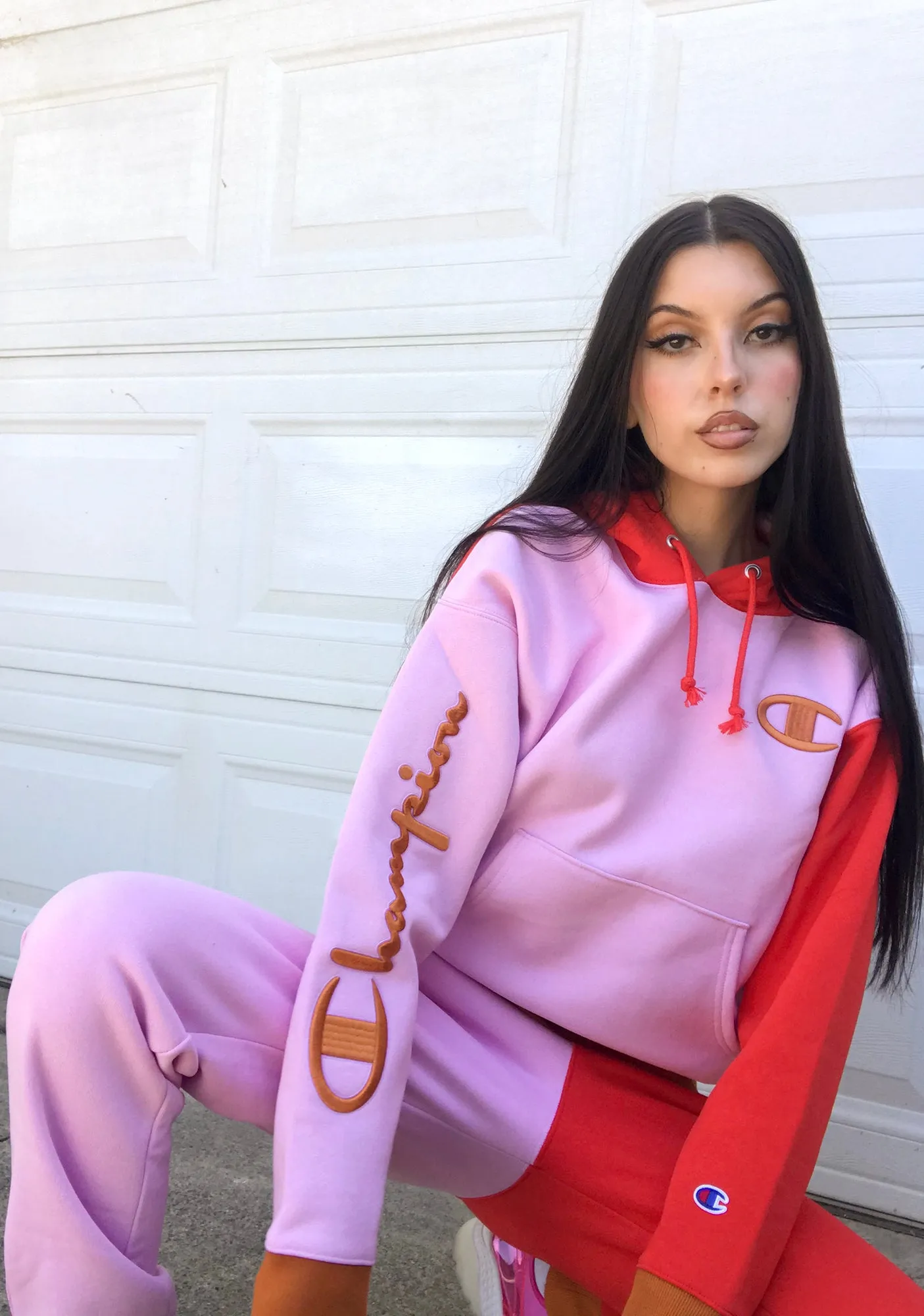 Reverse Weave Colorblock Joggers sold by Dolls Kill product image thumbnail 4