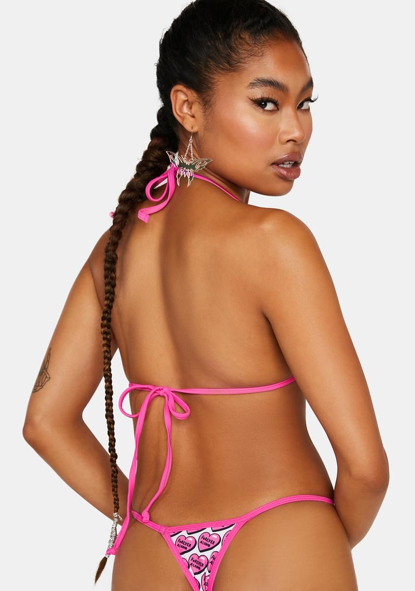 Forever Alone Bikini Set sold by Dolls Kill product image thumbnail 4