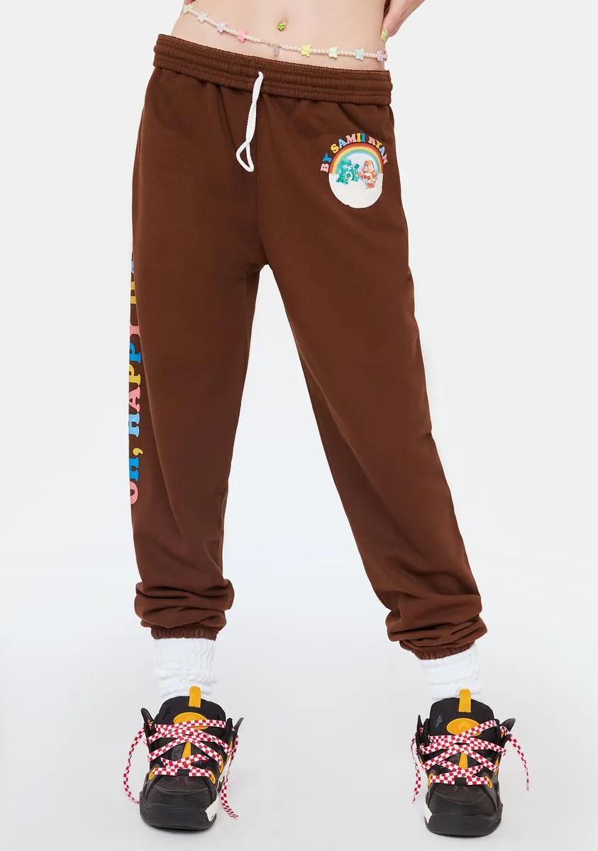 Oh, Happy Days Graphic Sweatpants sold by Dolls Kill