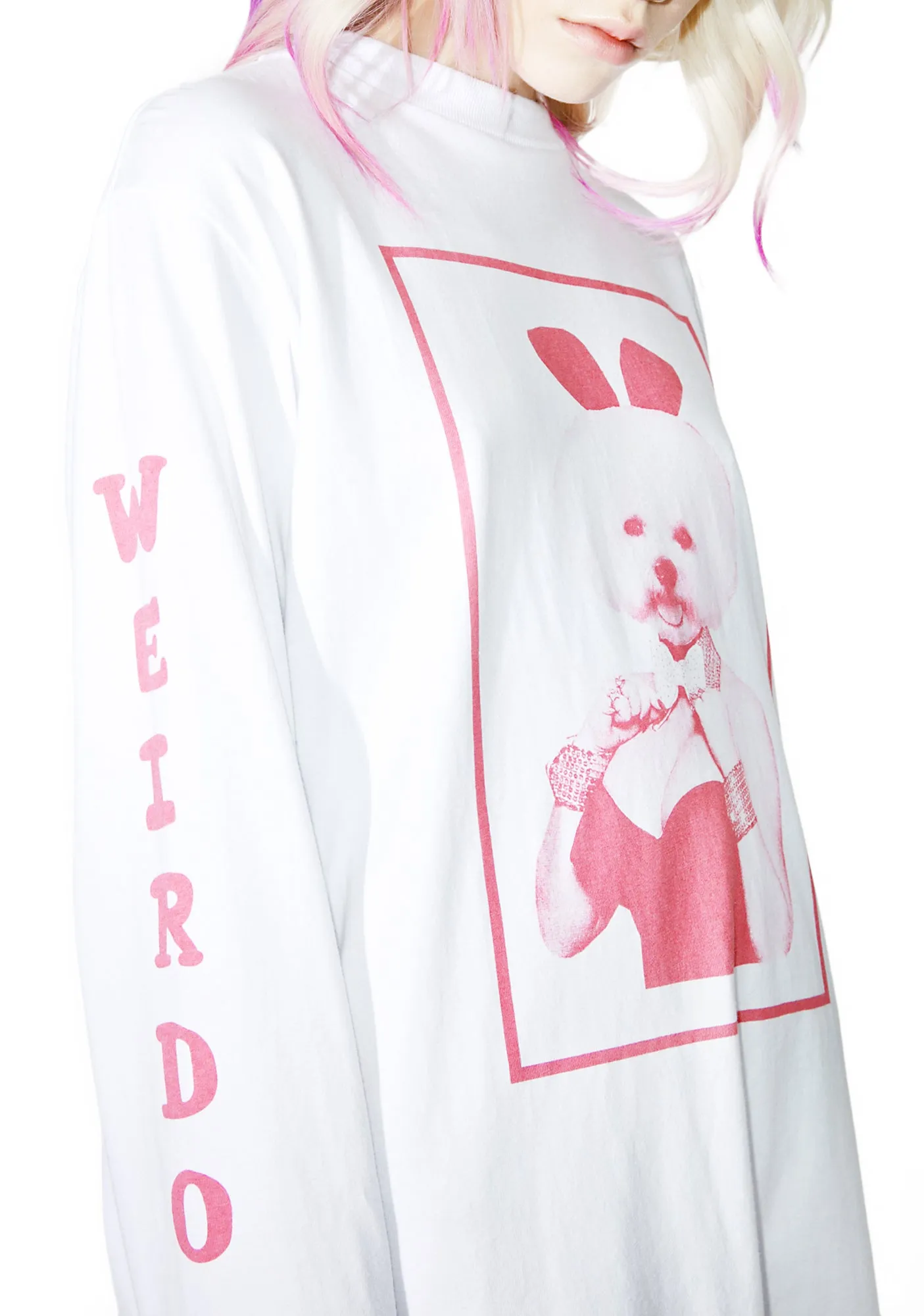 Dolly Dog Long Sleeve Tee sold by Dolls Kill product image thumbnail 3