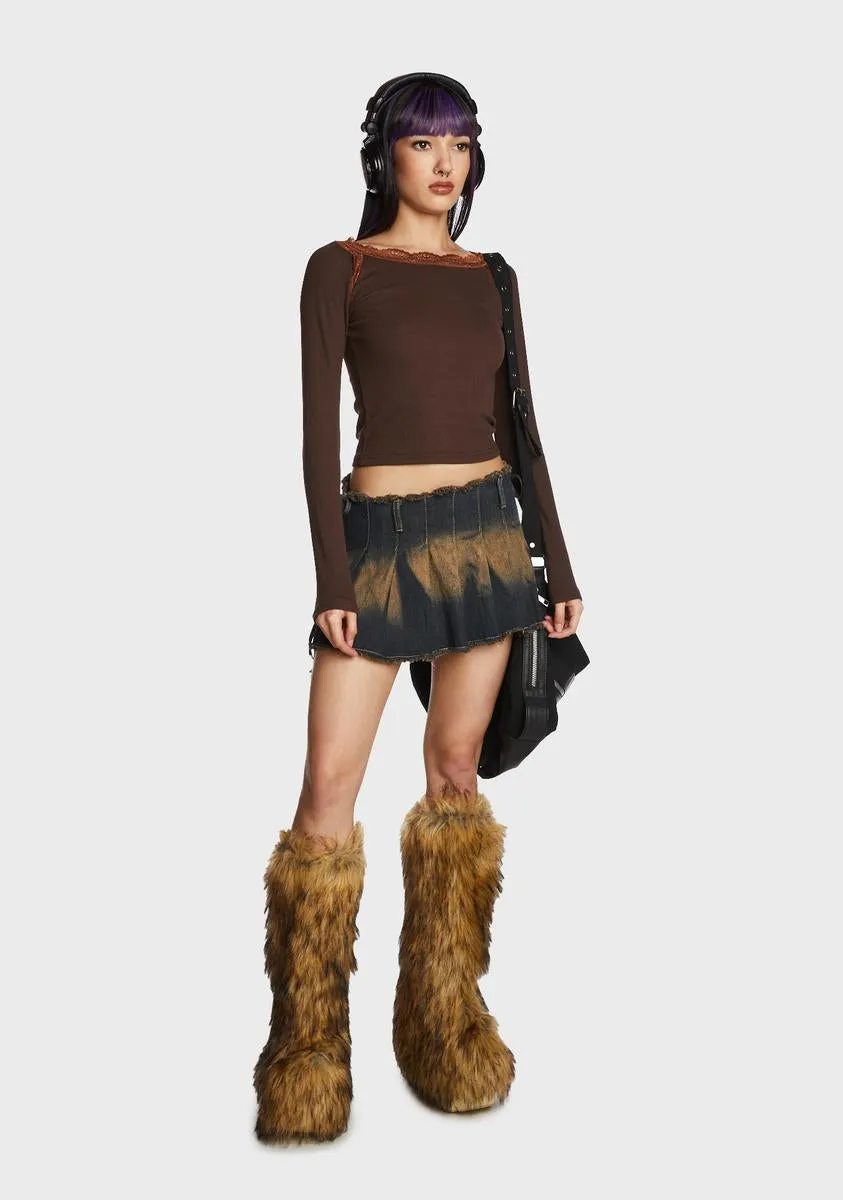 Study Hall Long Sleeve Top sold by Dolls Kill product image thumbnail 5