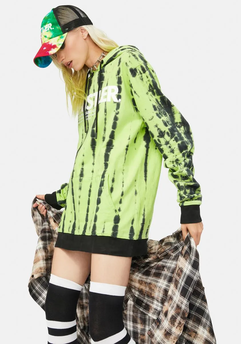 x Hustler Tie Dye Sway Hoodie sold by Dolls Kill product image thumbnail 2