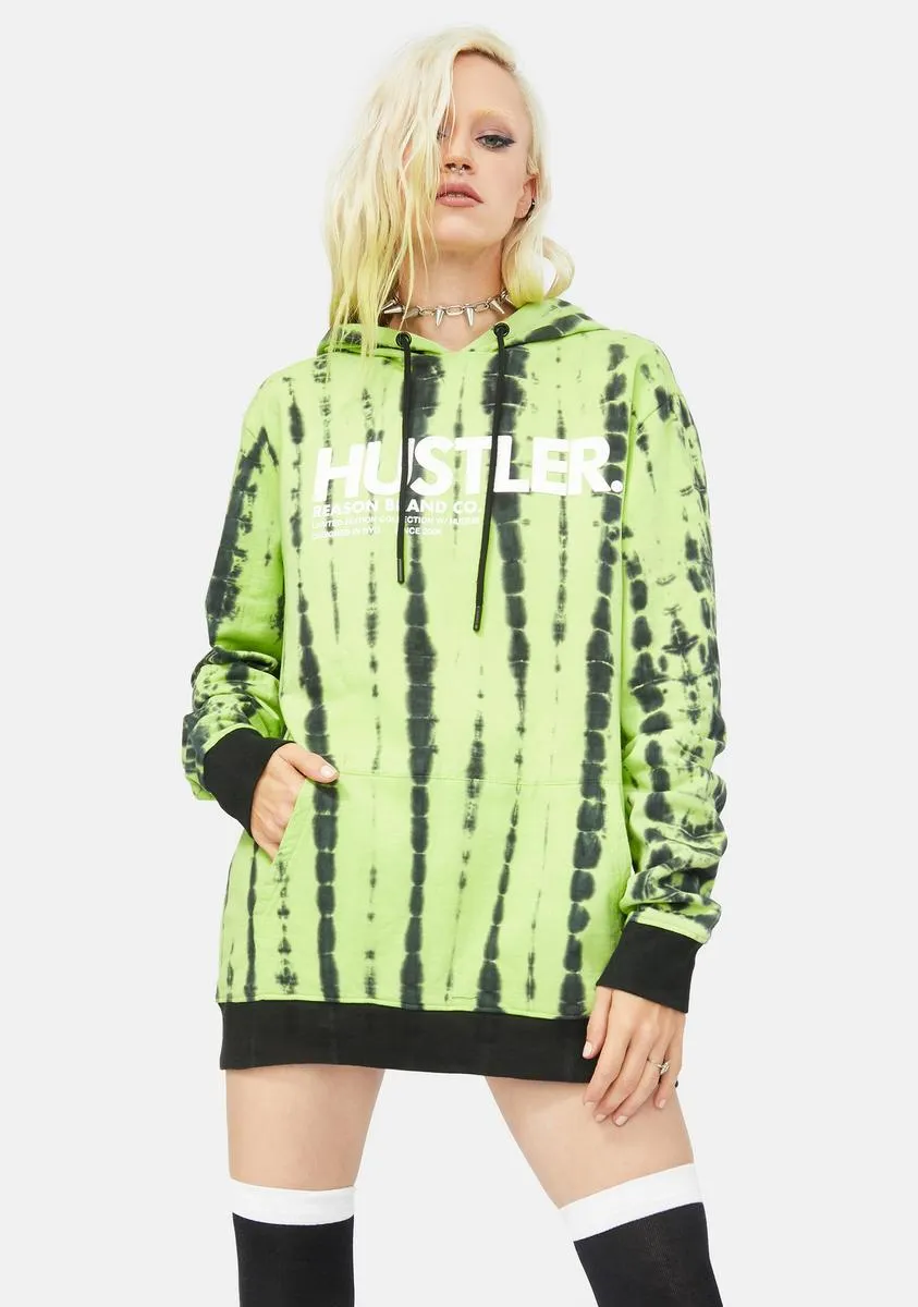 x Hustler Tie Dye Sway Hoodie sold by Dolls Kill