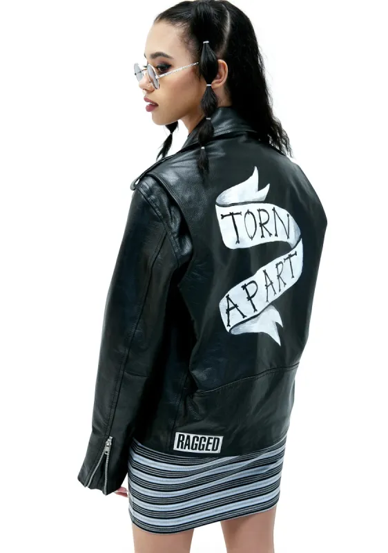 Shredder Biker Jacket sold by Dolls Kill