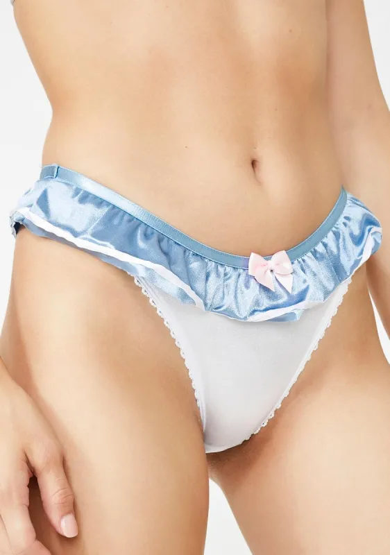 Shining Sea Ruffled Panties sold by Dolls Kill