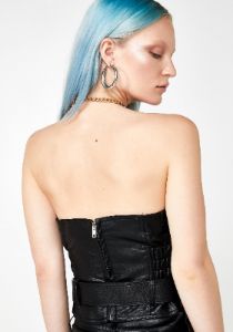 Runaway Love Bustier Top sold by Dolls Kill