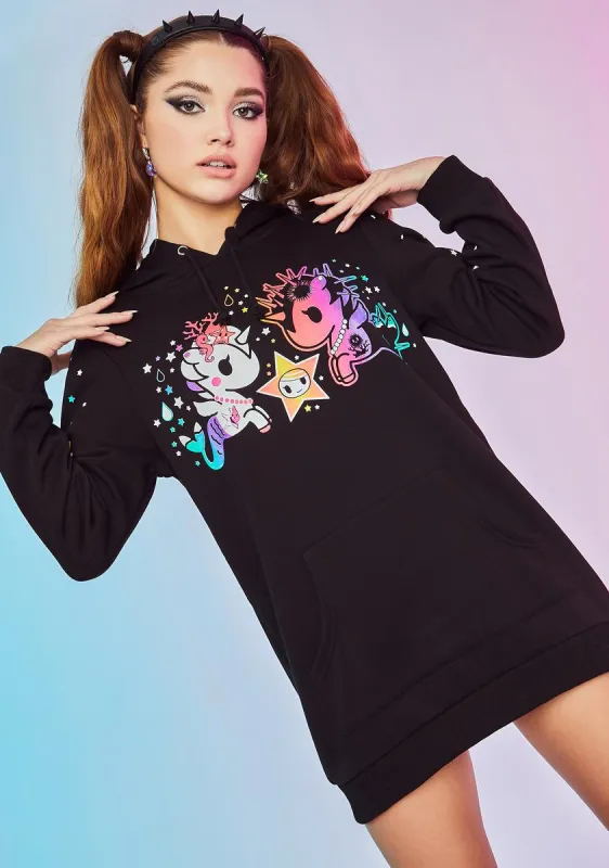 Starfish Wishes Oversized Hoodie made by Dolls Kill