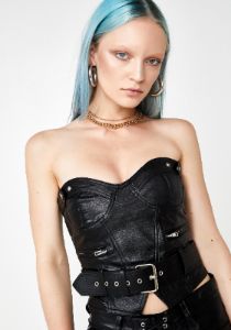Runaway Love Bustier Top sold by Dolls Kill