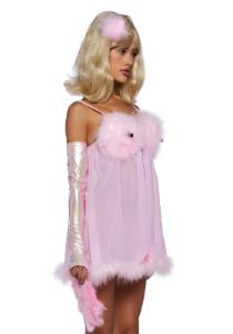Fembot Babe Wig & Costume Set sold by Dolls Kill