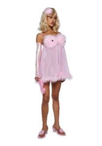 Fembot Babe Wig & Costume Set sold by Dolls Kill