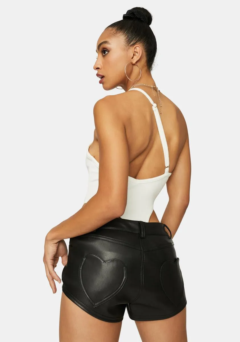 Focused Love One Shoulder Keyhole Chest Bodysuit sold by Dolls Kill product image thumbnail 4