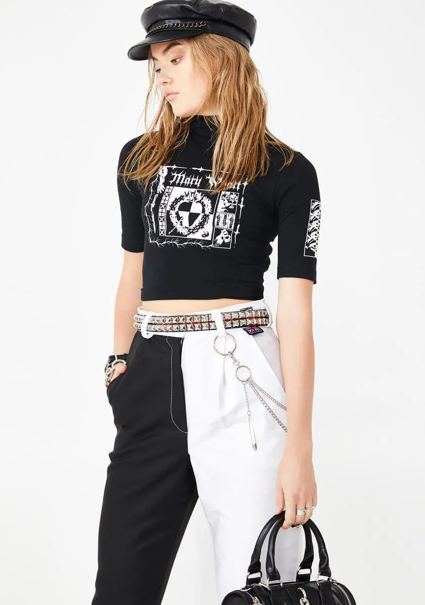 Hila Cropped Tee sold by Dolls Kill product image thumbnail 2