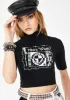 Hila Cropped Tee sold by Dolls Kill