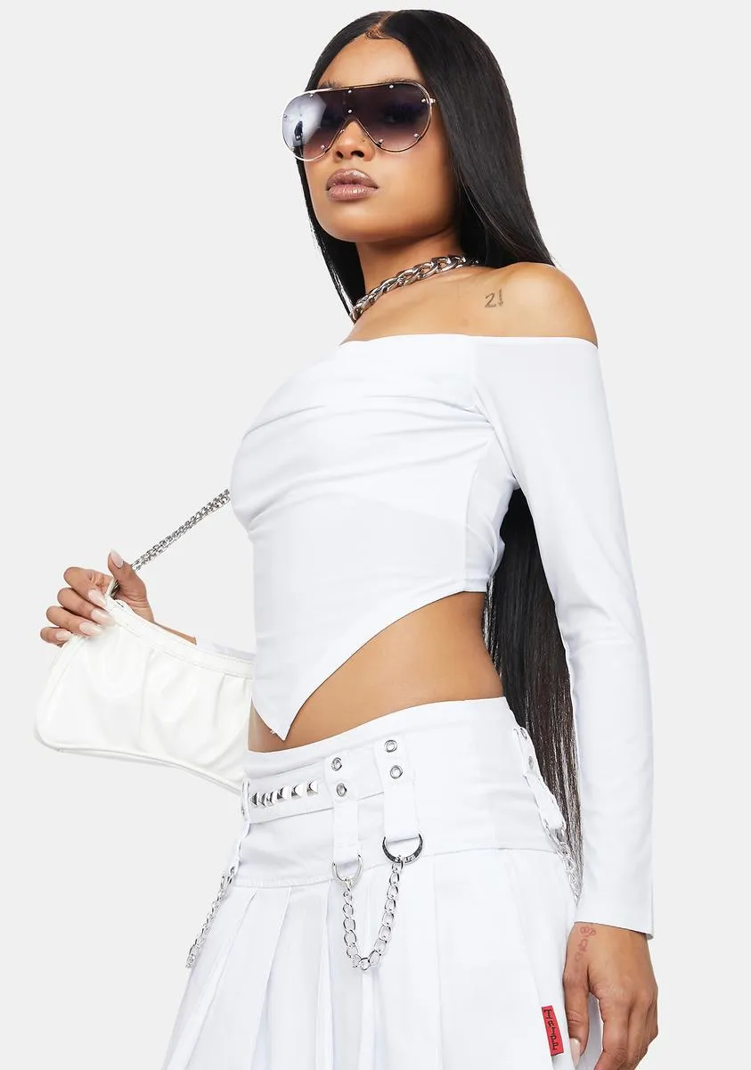 Angel Protect My Soul Crop Top sold by Dolls Kill product image thumbnail 2