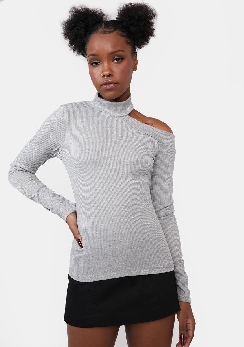 Start Anew Mock Neck Top sold by Dolls Kill