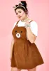 Plus BB Bear Pinafore Dress sold by Dolls Kill