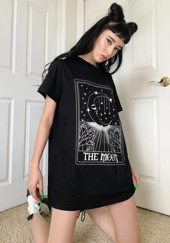 Lunar Guidance Graphic Tee sold by Dolls Kill