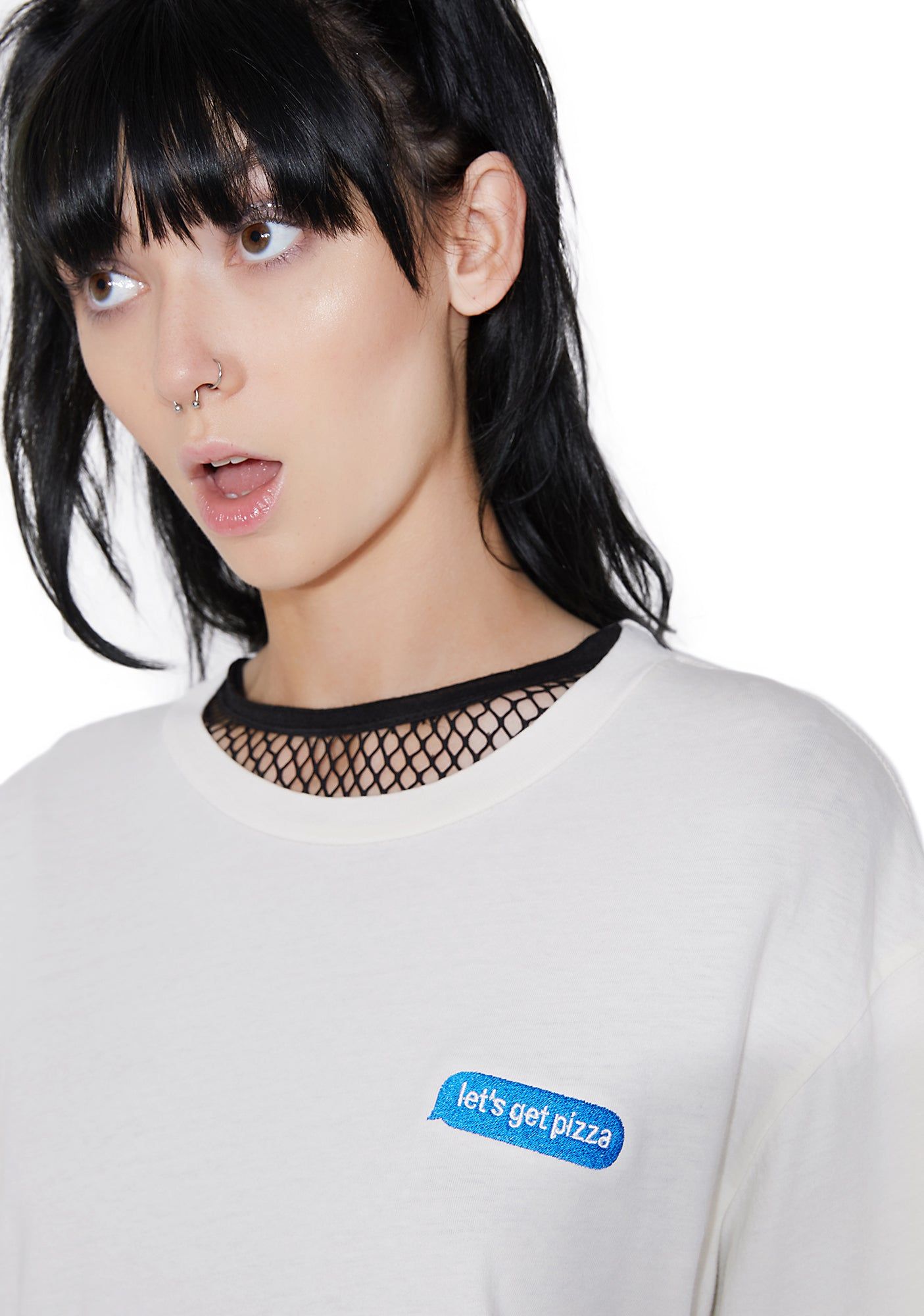 Pizza Band Tee sold by Dolls Kill product image thumbnail 2