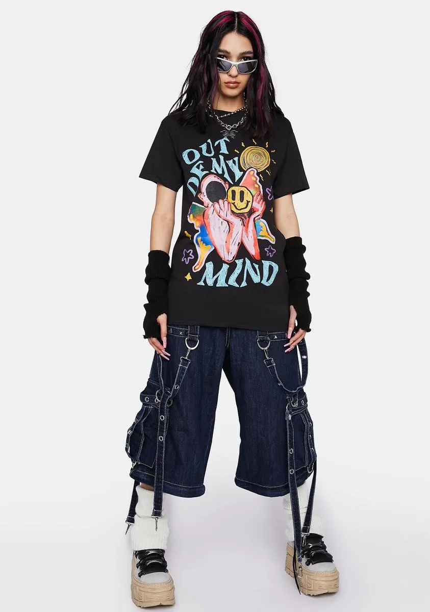 Out Of My Mind Graphic Tee sold by Dolls Kill product image thumbnail 3