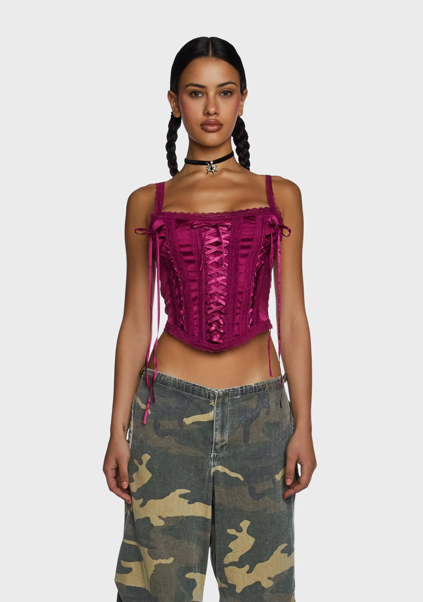 Making Moves Corset Top sold by Dolls Kill