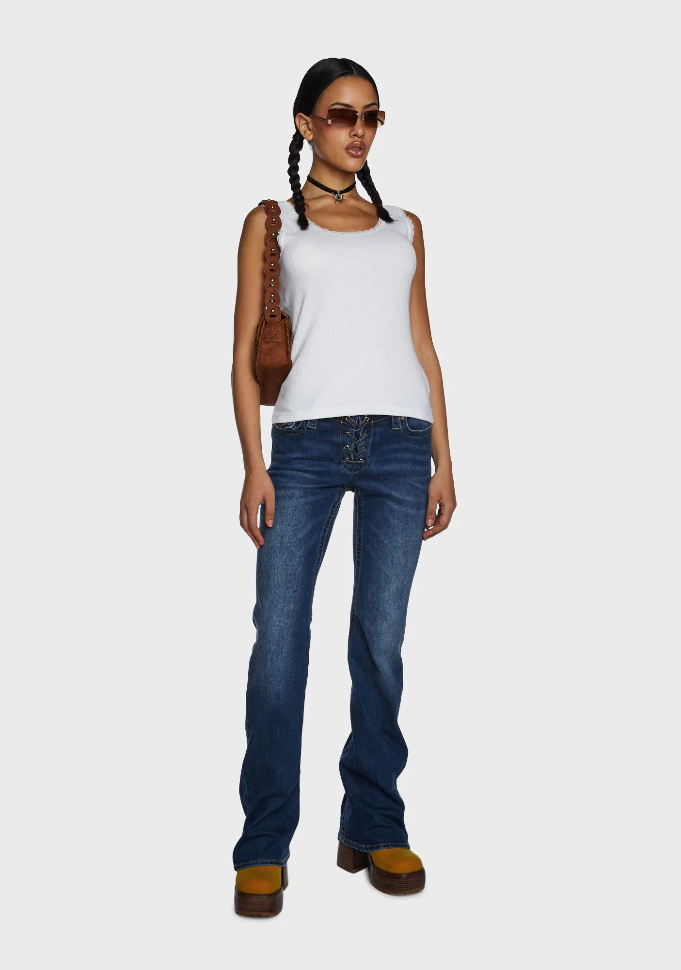 Pointelle Knit Top sold by Dolls Kill product image thumbnail 5