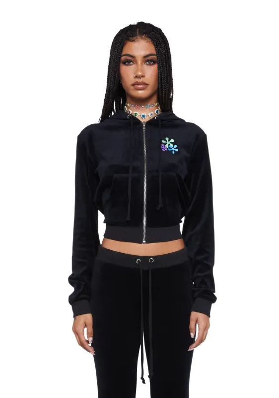 Best Pet Ever Velour Hoodie sold by Dolls Kill