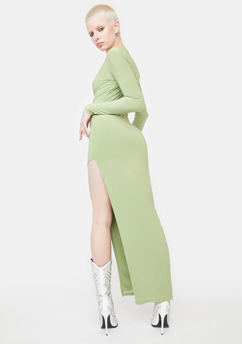 Avocado Offer It All Maxi Dress sold by Dolls Kill product image thumbnail 4