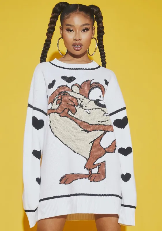Taz Mania Oversized Sweater sold by Dolls Kill