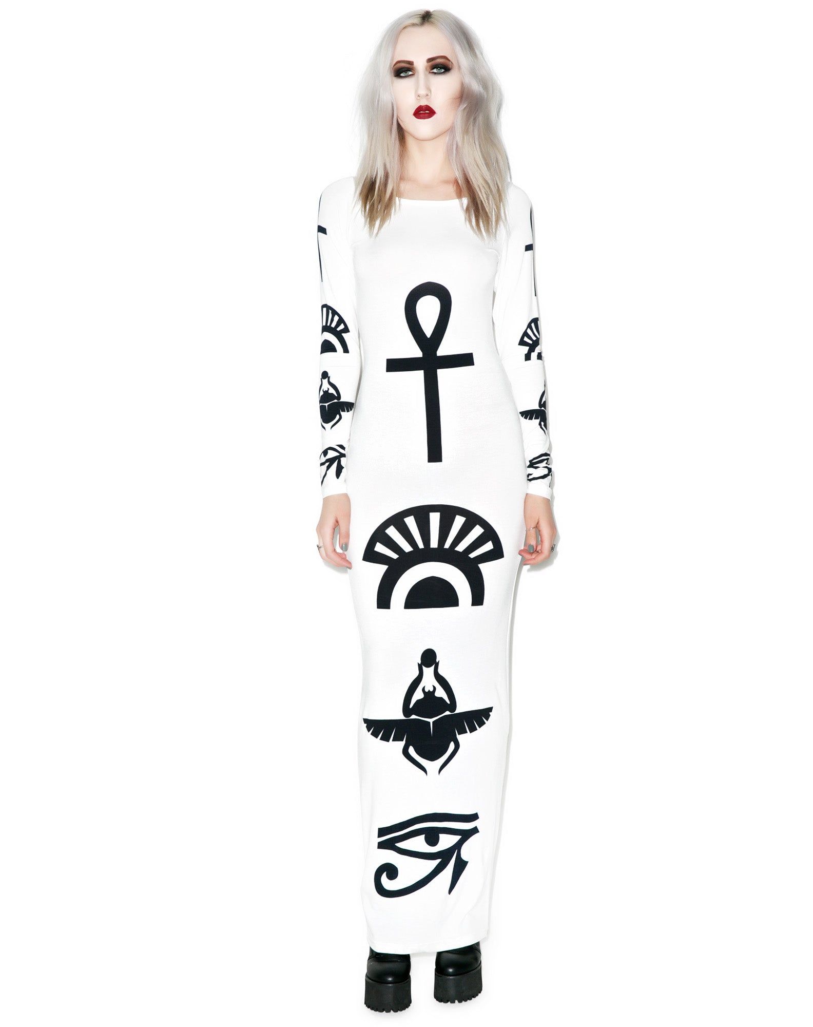 The Life Maxi Dress sold by Dolls Kill