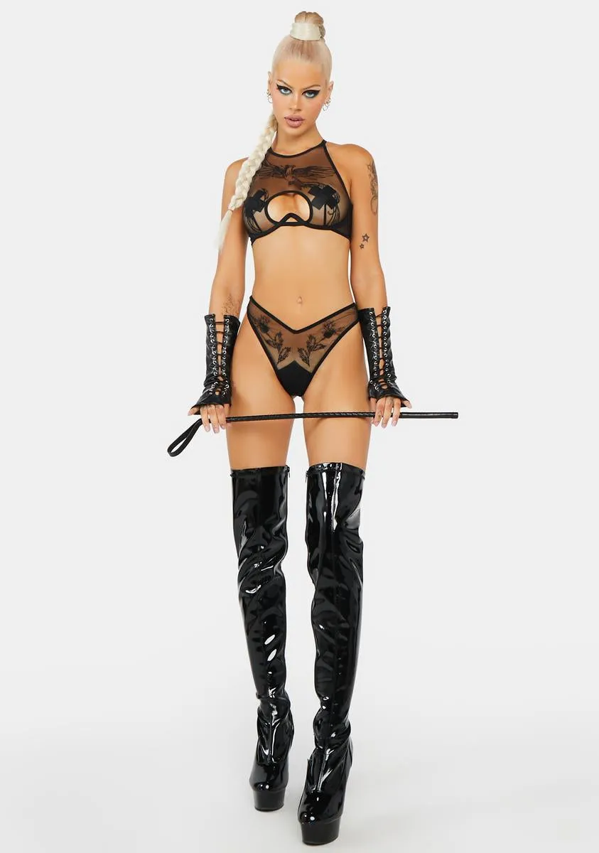 Verona High Leg Thong sold by Dolls Kill product image thumbnail 3